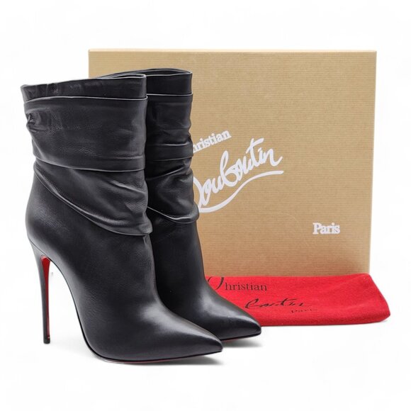 Christian Louboutin Shoes - Christian Louboutin Ishtar Boots - Leather - Black $1995